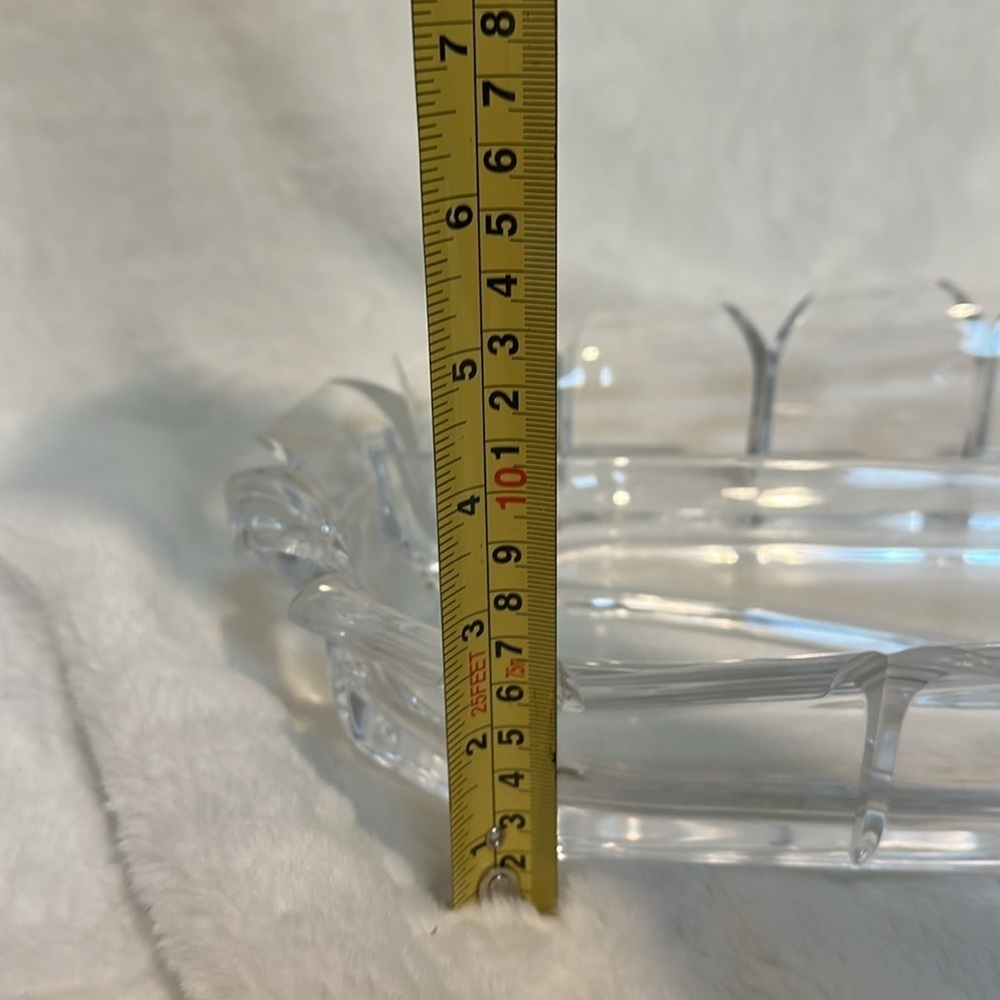 Vintage William Bounds Grainware Regal Lucite Oval Divided serving Dish MCM - Picture 9 of 10